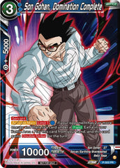 Son Gohan, Domination Complete (Zenkai Series Tournament Pack Vol.4) (P-503) [Tournament Promotion Cards] | Fandemonia Ltd