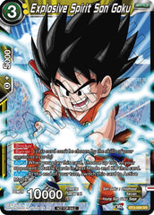 Explosive Spirit Son Goku (Championship Selection Pack 2023 Vol.2) (Silver Foil) (BT3-088) [Tournament Promotion Cards] | Fandemonia Ltd