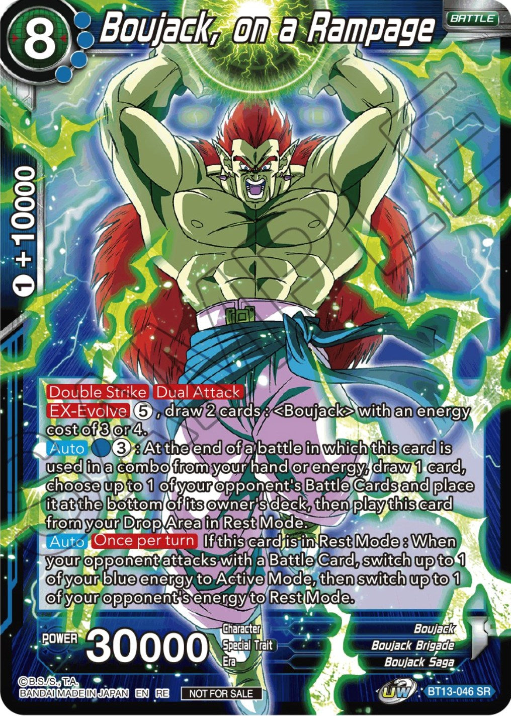 Boujack, On a Rampage (Championship Selection Pack 2023 Vol.2) (Silver Foil) (BT13-046) [Tournament Promotion Cards] | Fandemonia Ltd
