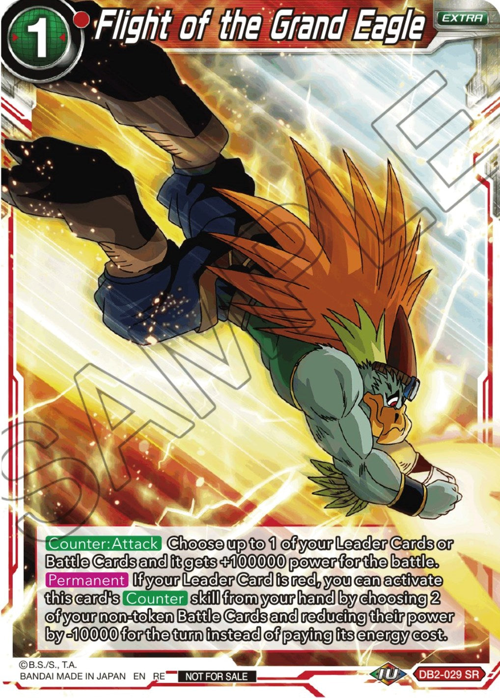 Flight of the Grand Eagle (Championship Selection Pack 2023 Vol.2) (Silver Foil) (DB2-029) [Tournament Promotion Cards] | Fandemonia Ltd