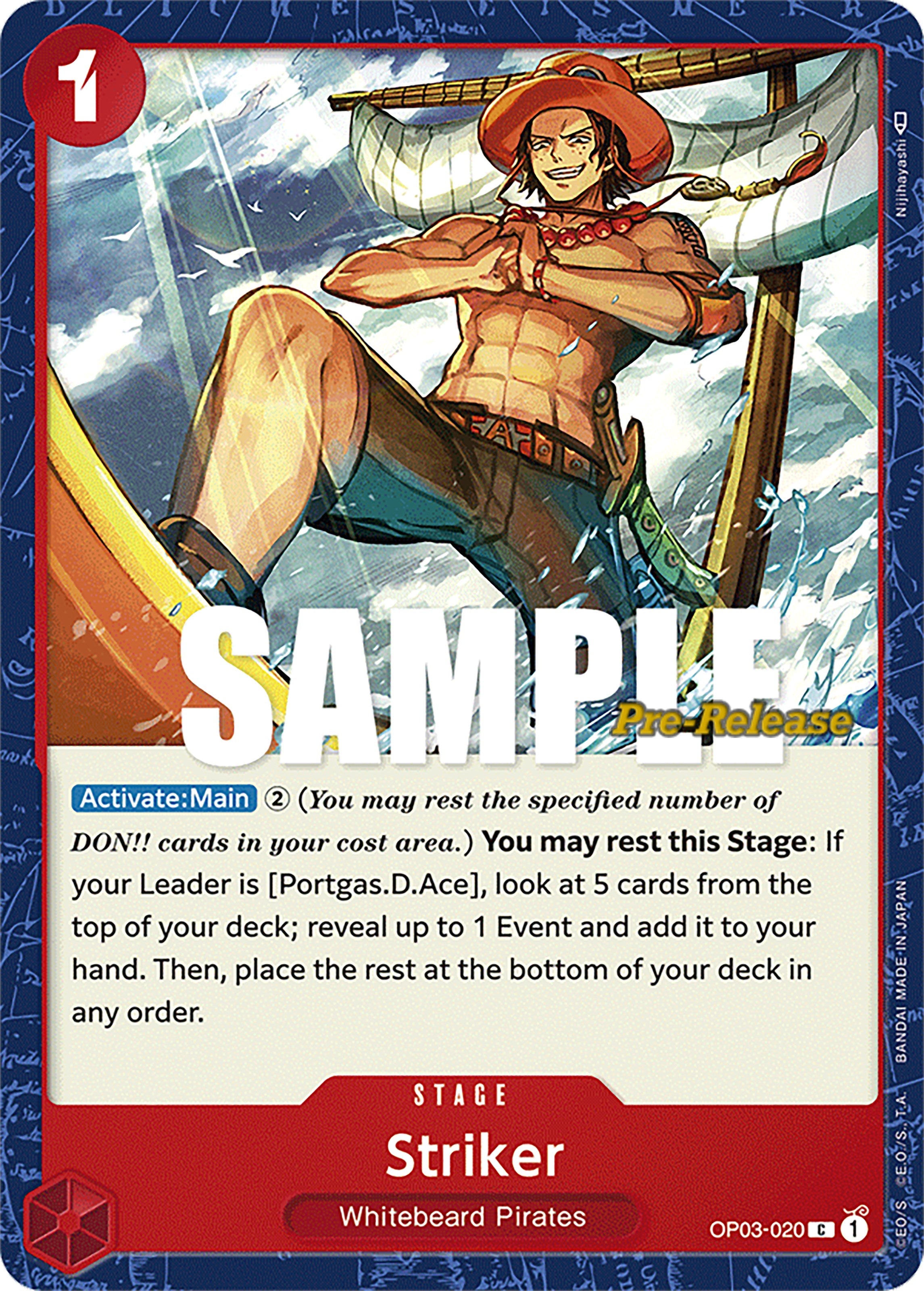 Striker [Pillars of Strength Pre-Release Cards] | Fandemonia Ltd