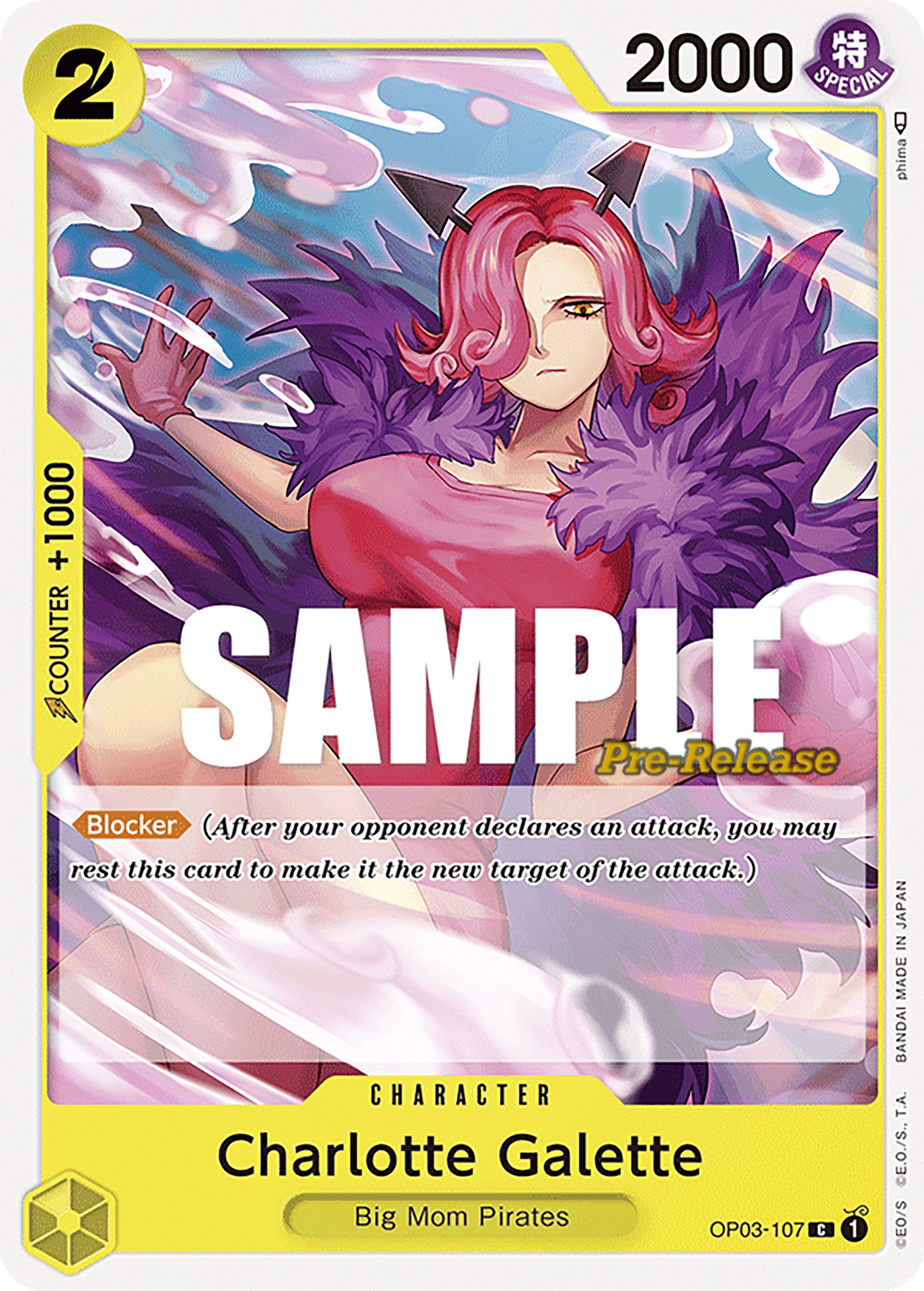 Charlotte Galette [Pillars of Strength Pre-Release Cards] | Fandemonia Ltd