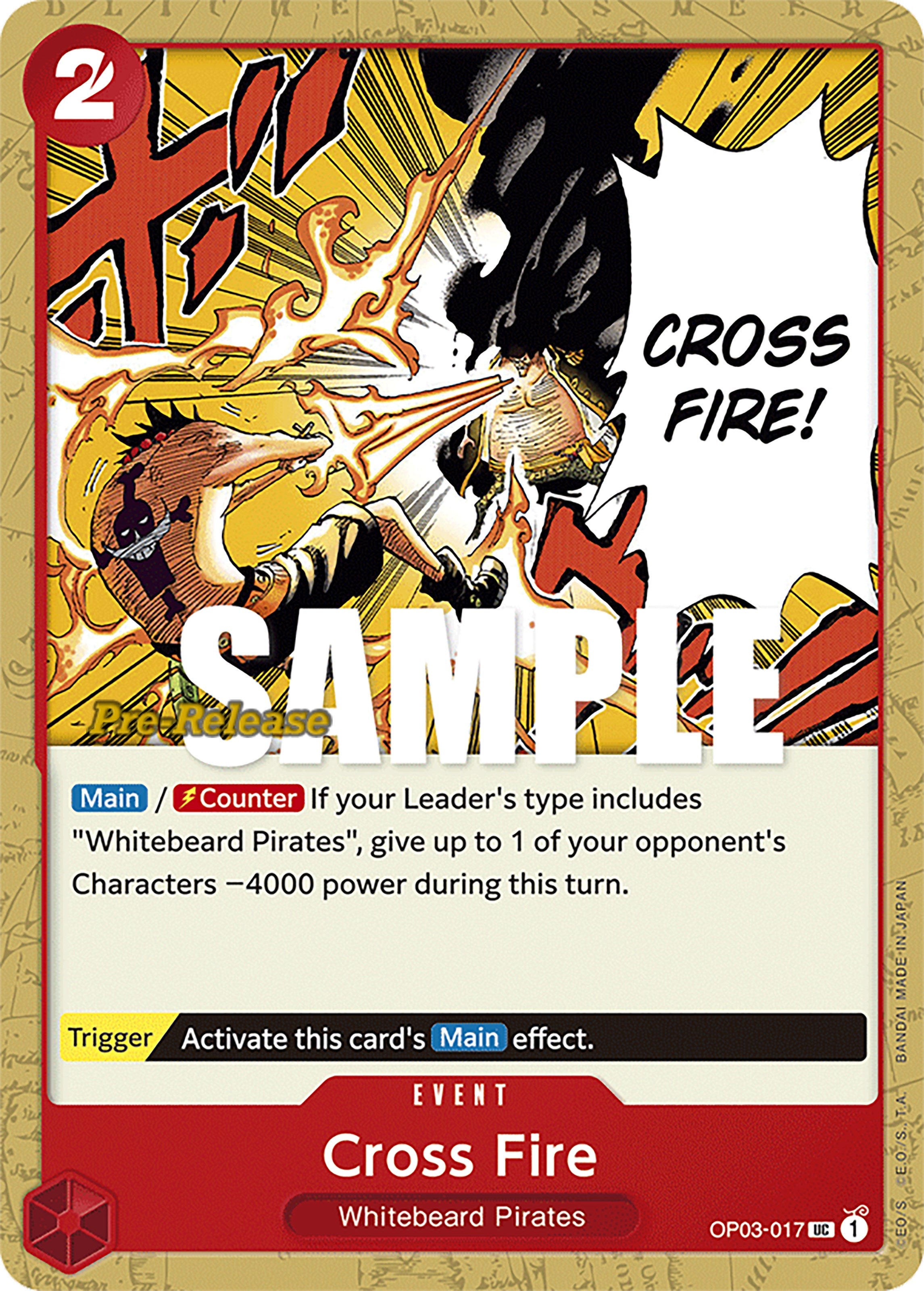 Cross Fire [Pillars of Strength Pre-Release Cards] | Fandemonia Ltd