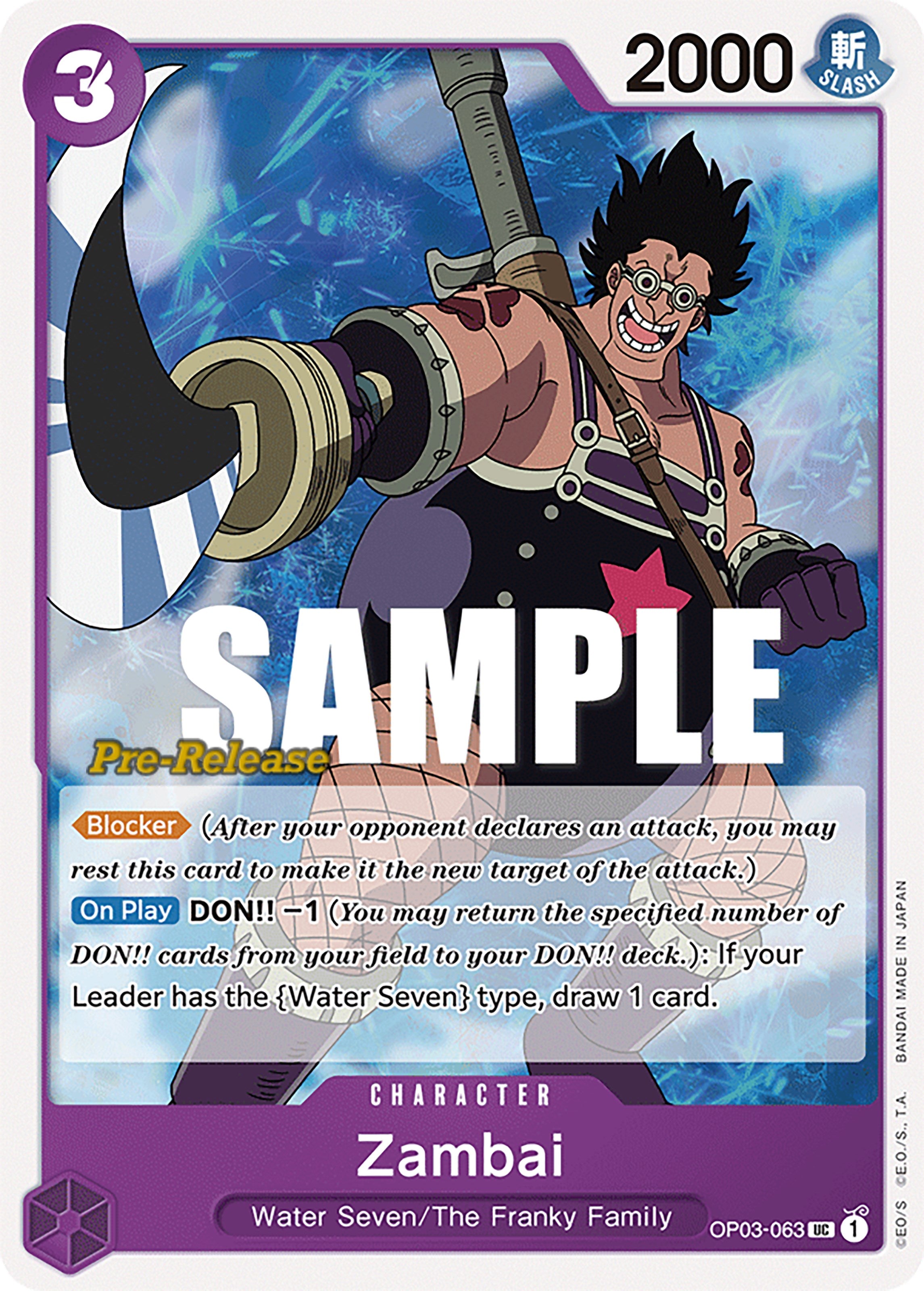 Zambai [Pillars of Strength Pre-Release Cards] | Fandemonia Ltd