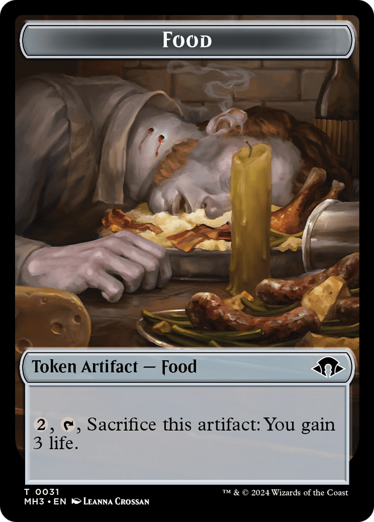 Eldrazi Spawn // Food Double-Sided Token [Modern Horizons 3 Tokens] | Fandemonia Ltd