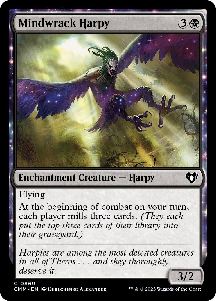 Mindwrack Harpy [Commander Masters] | Fandemonia Ltd