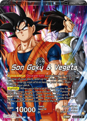 Son Goku & Vegeta // SSB Vegito, Shining Warrior (SD23-01) [Critical Blow] | Fandemonia Ltd