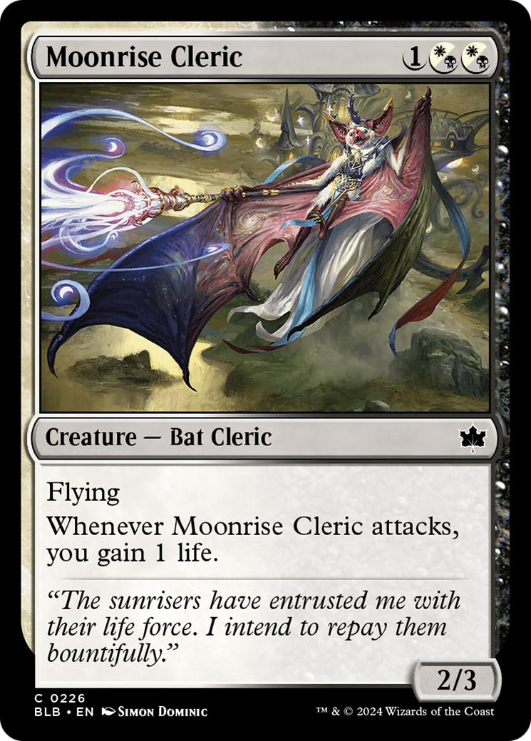 Moonrise Cleric [Bloomburrow] | Fandemonia Ltd