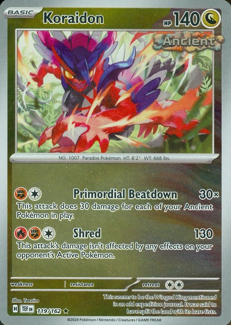 Koraidon (119/162) [Scarlet & Violet: Temporal Forces] | Fandemonia Ltd