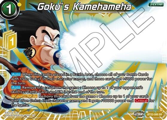 Goku's Kamechameha (BT22-086) [Critical Blow] | Fandemonia Ltd