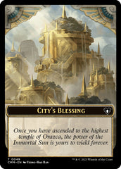 City's Blessing // Dragon Egg Double-Sided Token [Commander Masters Tokens] | Fandemonia Ltd