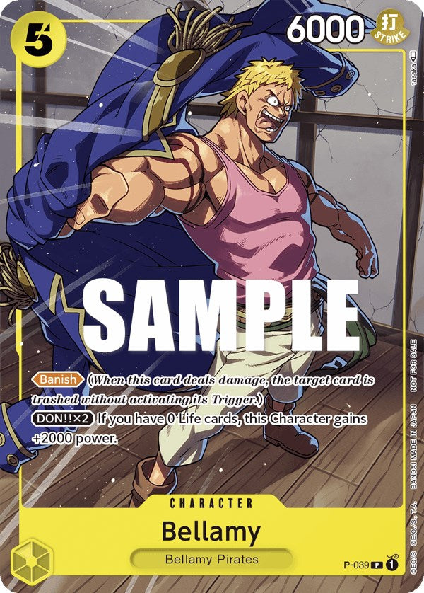 Bellamy (Pirates Party Vol. 4) [One Piece Promotion Cards] | Fandemonia Ltd