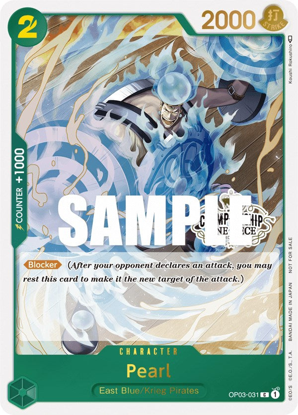 Pearl (Store Championship Participation Pack Vol. 2) [One Piece Promotion Cards] | Fandemonia Ltd