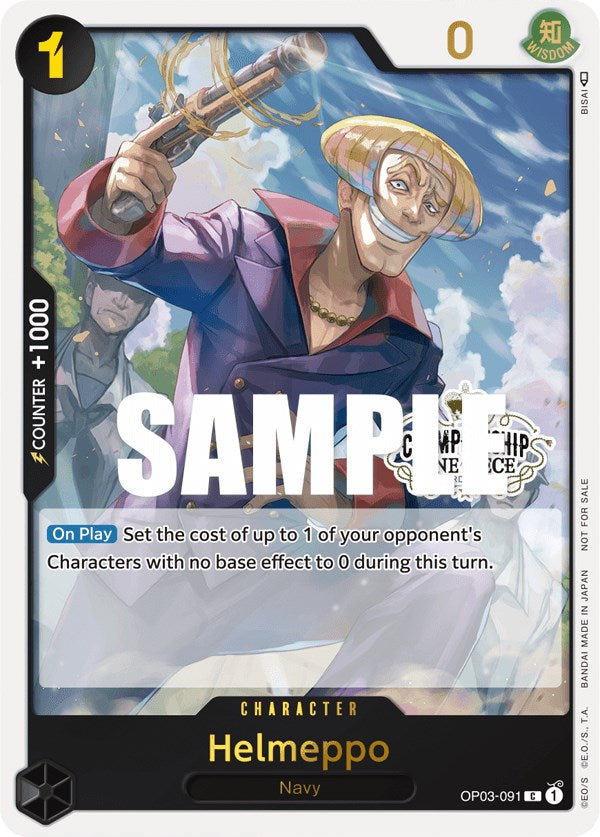 Helmeppo (Store Championship Participation Pack Vol. 2) [One Piece Promotion Cards] | Fandemonia Ltd