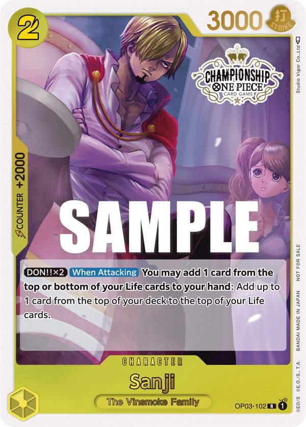Sanji (Store Championship Participation Pack Vol. 2) [One Piece Promotion Cards] | Fandemonia Ltd