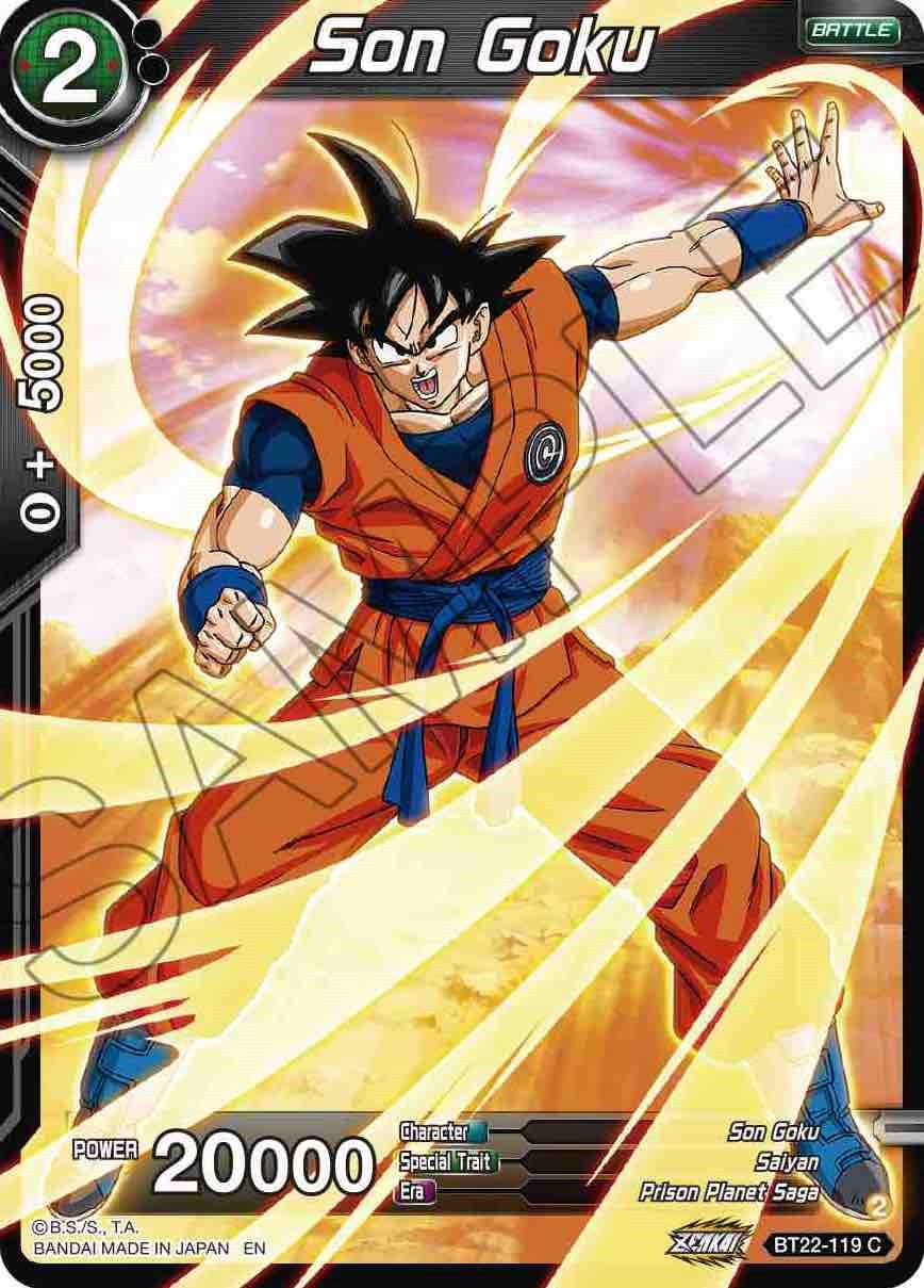 Son Goku (BT22-119) [Critical Blow] | Fandemonia Ltd