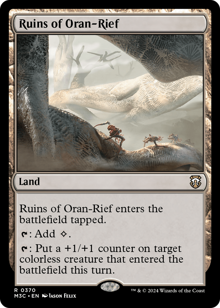 Ruins of Oran-Rief (Ripple Foil) [Modern Horizons 3 Commander] | Fandemonia Ltd