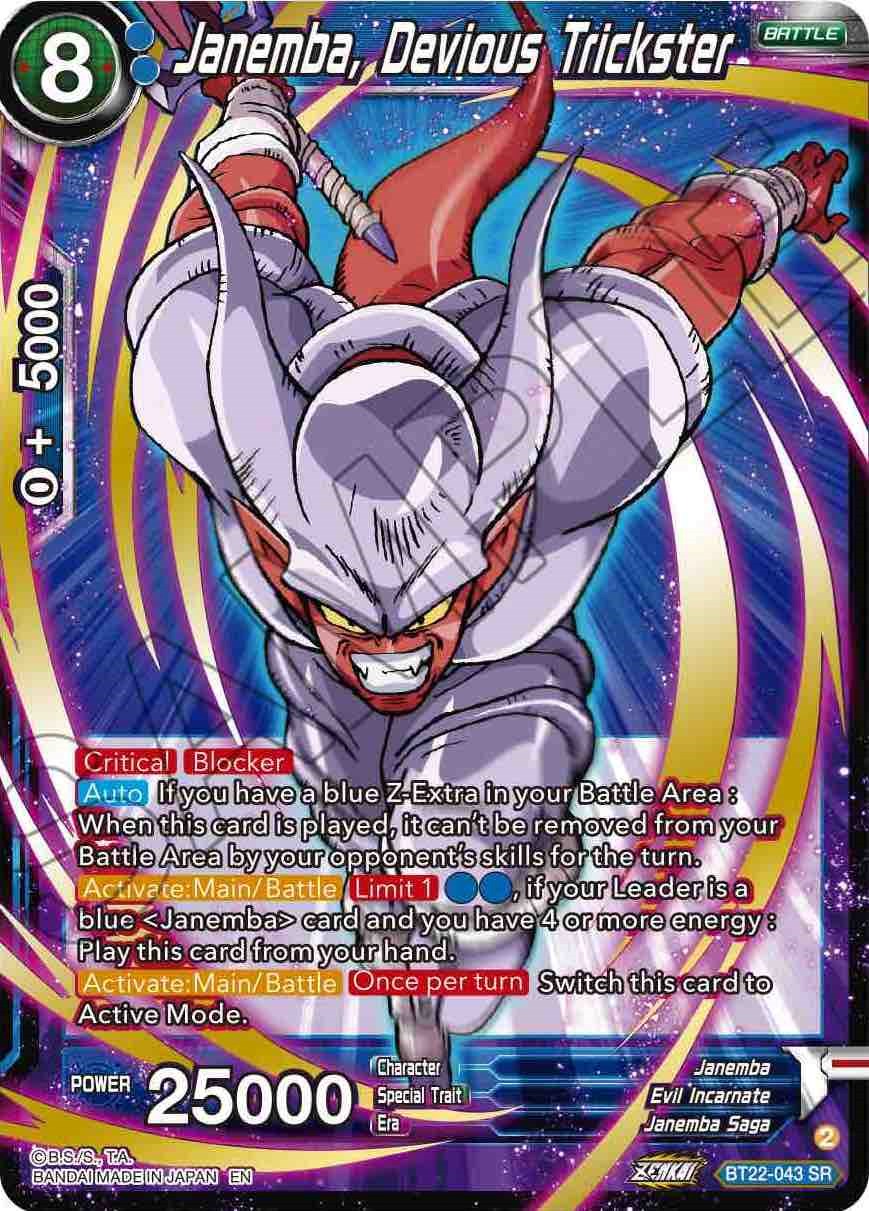 Janemba, Devious Trickster (BT22-043) [Critical Blow] | Fandemonia Ltd