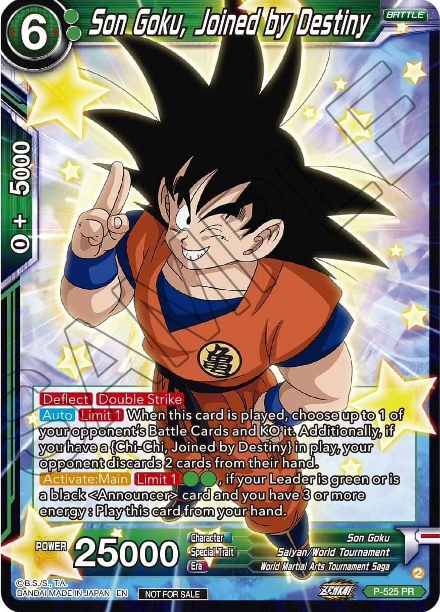 Son Goku, Joined by Destiny (Zenkai Series Tournament Pack Vol.5) (P-525) [Tournament Promotion Cards] | Fandemonia Ltd