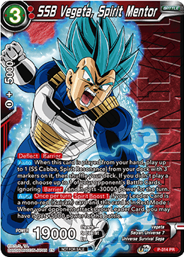 SSB Vegeta, Spirit Mentor (Winner Stamped) (P-314) [Tournament Promotion Cards] | Fandemonia Ltd