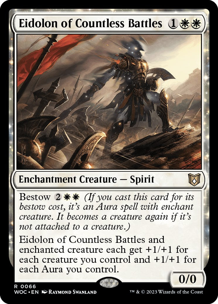 Eidolon of Countless Battles [Wilds of Eldraine Commander] | Fandemonia Ltd