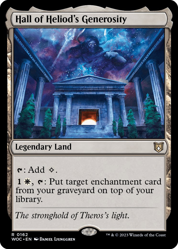 Hall of Heliod's Generosity [Wilds of Eldraine Commander] | Fandemonia Ltd