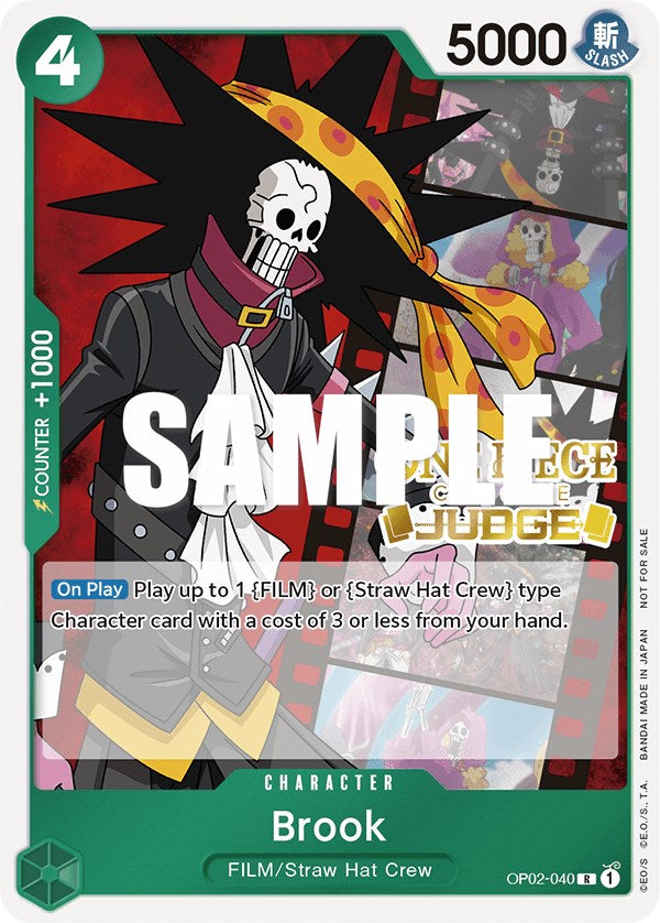 Brook (Judge Pack Vol. 2) [One Piece Promotion Cards] | Fandemonia Ltd