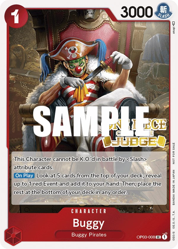 Buggy (Judge Pack Vol. 2) [One Piece Promotion Cards] | Fandemonia Ltd