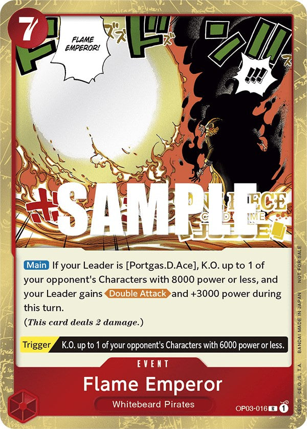 Flame Emperor (Judge Pack Vol. 2) [One Piece Promotion Cards] | Fandemonia Ltd