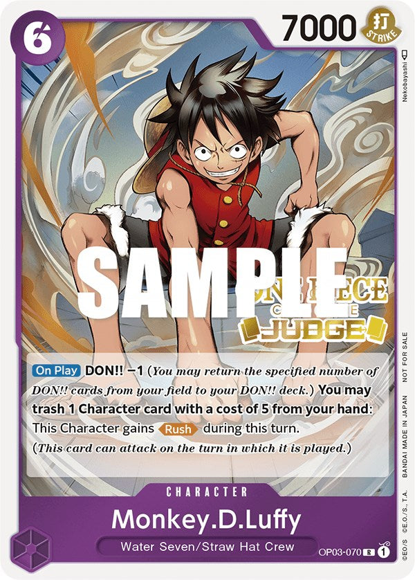 Monkey.D.Luffy (Judge Pack Vol. 2) [One Piece Promotion Cards] | Fandemonia Ltd