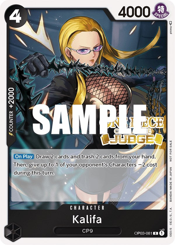 Kalifa (Judge Pack Vol. 2) [One Piece Promotion Cards] | Fandemonia Ltd