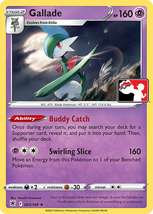 Gallade (062/189) [Prize Pack Series Three] | Fandemonia Ltd