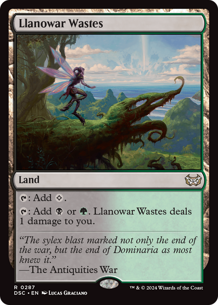 Llanowar Wastes [Duskmourn: House of Horror Commander] | Fandemonia Ltd