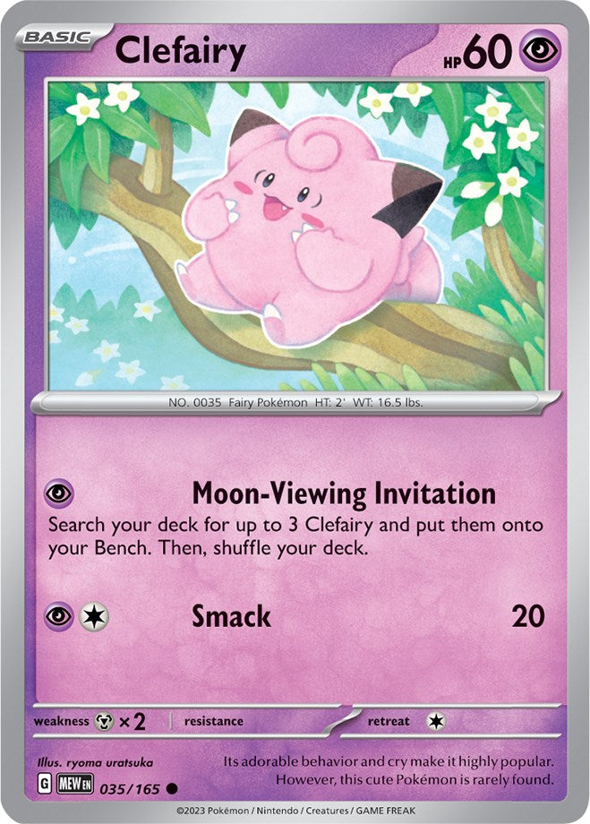 Clefairy (035/165) [Scarlet & Violet 151] | Fandemonia Ltd