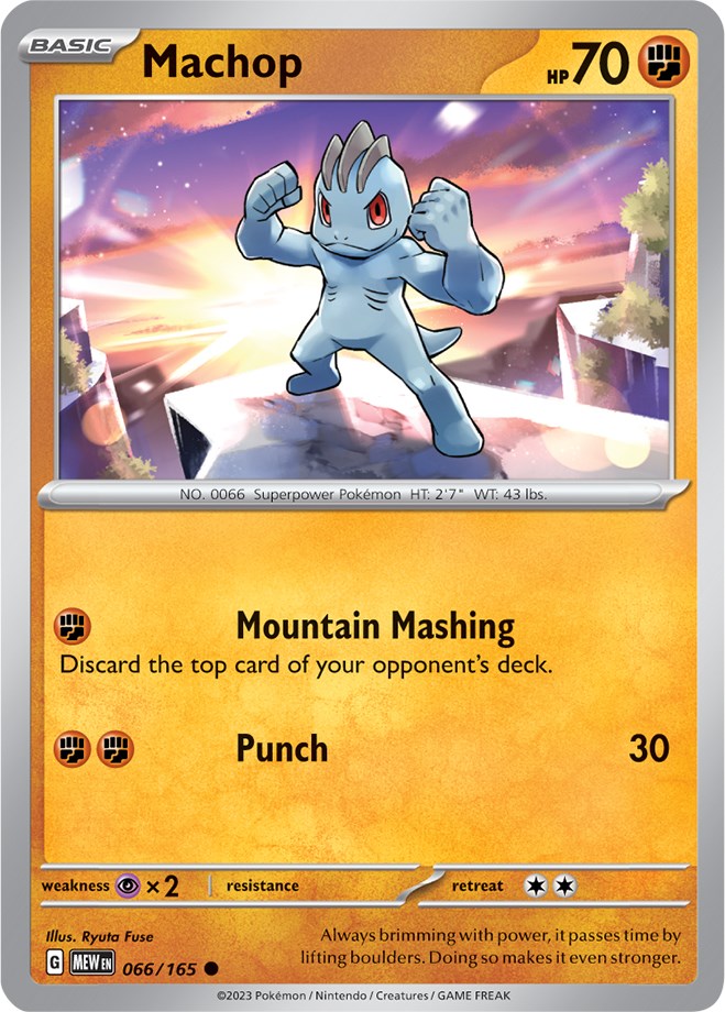 Machop (066/165) [Scarlet & Violet 151] | Fandemonia Ltd