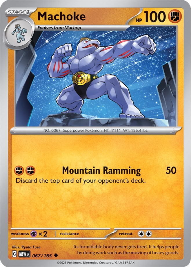 Machoke (067/165) [Scarlet & Violet 151] | Fandemonia Ltd