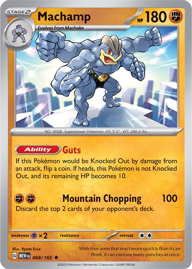 Machamp (068/165) [Scarlet & Violet 151] | Fandemonia Ltd