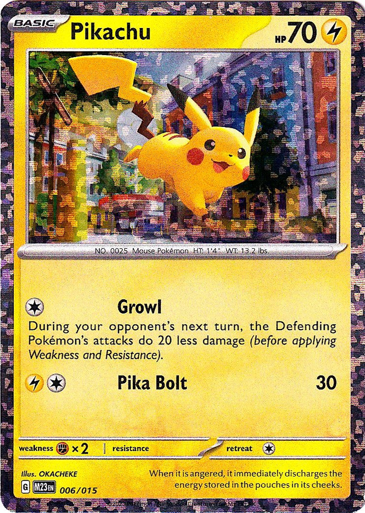 Pikachu (006/015) [McDonald's Promos: 2023 Collection] | Fandemonia Ltd