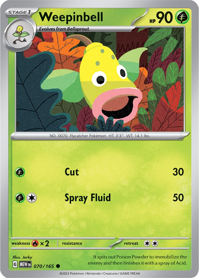 Weepinbell (070/165) [Scarlet & Violet 151] | Fandemonia Ltd