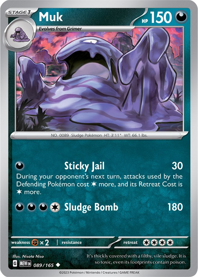 Muk (089/165) [Scarlet & Violet 151] | Fandemonia Ltd