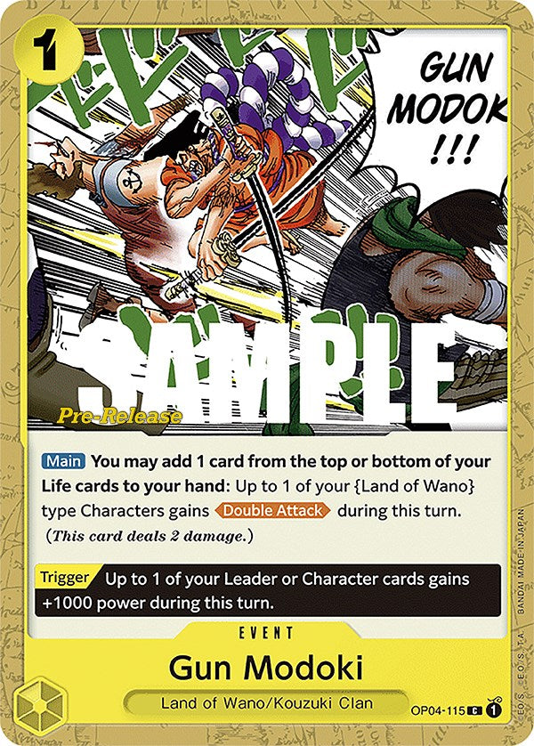 Gun Modoki [Kingdoms of Intrigue Pre-Release Cards] | Fandemonia Ltd