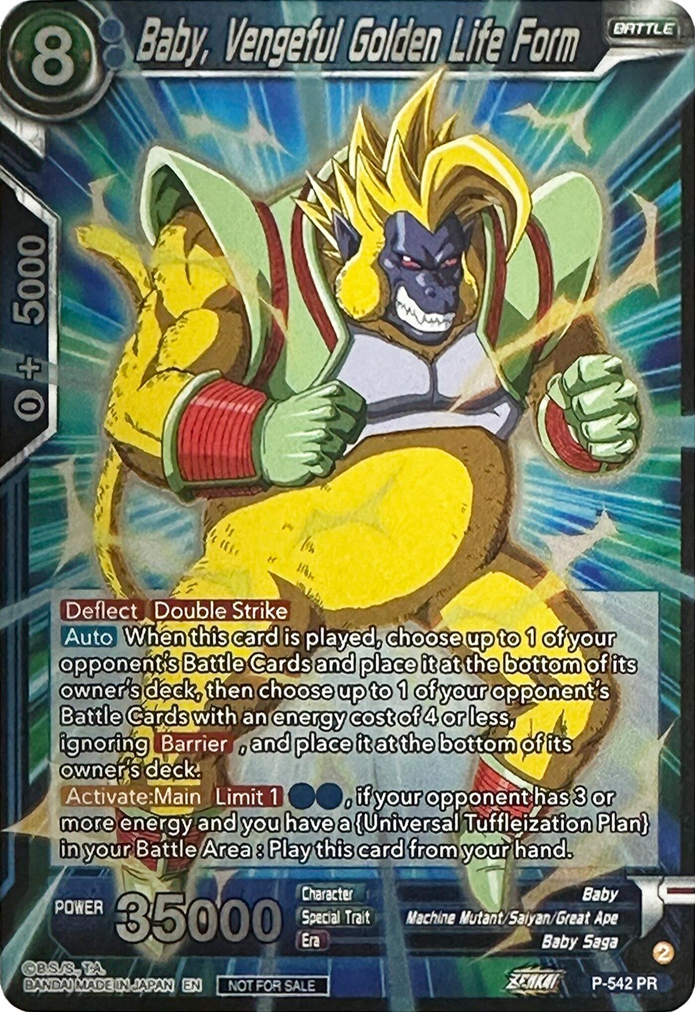 Baby, Vengeful Golden Life Form (Championship Selection Pack 2023 Vol.3) (P-542) [Tournament Promotion Cards] | Fandemonia Ltd