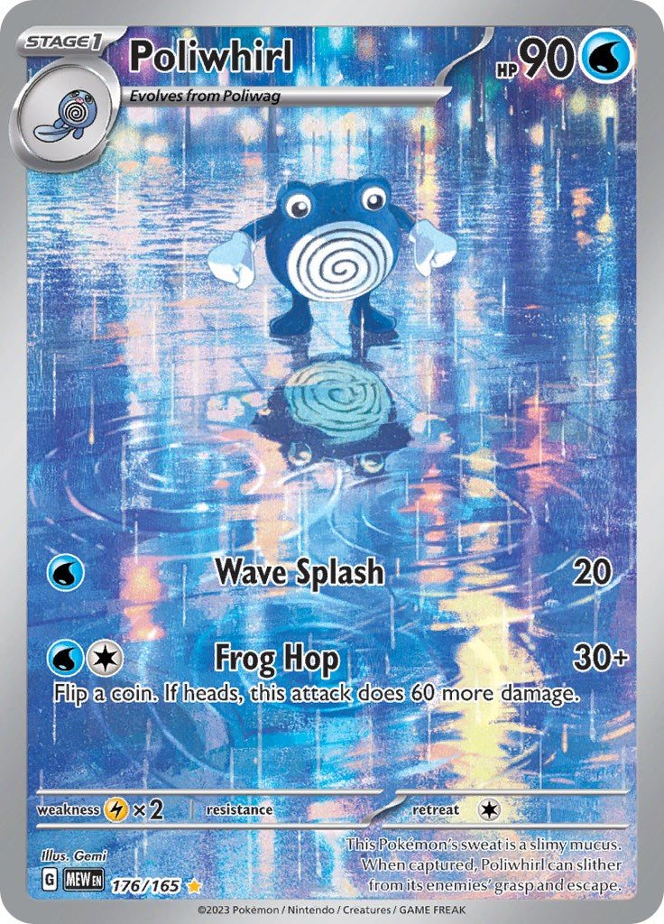 Poliwhirl (176/165) [Scarlet & Violet: 151] | Fandemonia Ltd