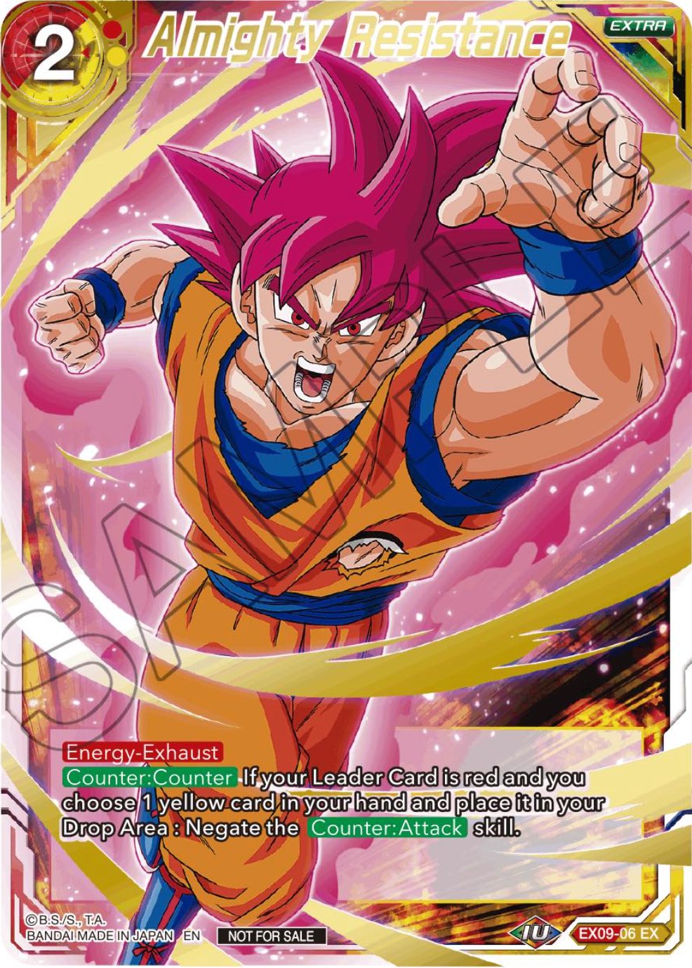 Almighty Resistance (Alt. Art Card Set 2023 Vol. 3) (EX09-06) [Tournament Promotion Cards] | Fandemonia Ltd