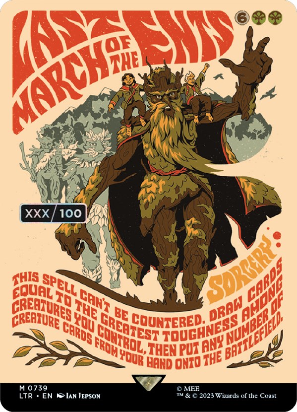 Last March of the Ents (Borderless Poster) (Serialized) [The Lord of the Rings: Tales of Middle-Earth] | Fandemonia Ltd