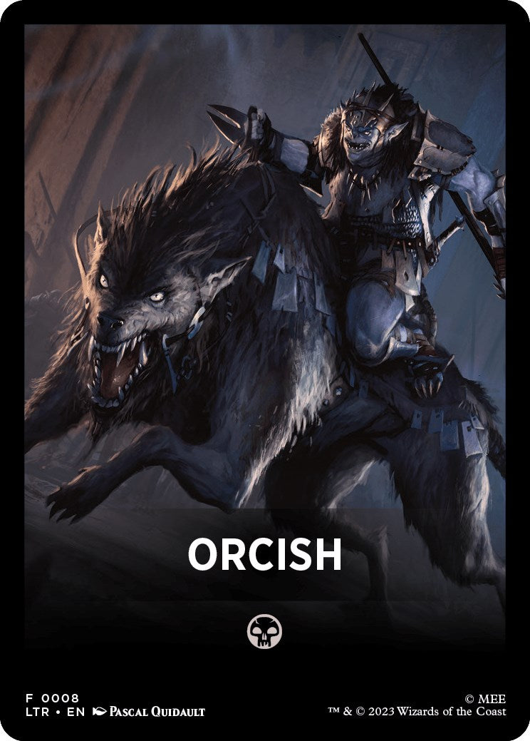 Orcish Theme Card [The Lord of the Rings: Tales of Middle-Earth] | Fandemonia Ltd