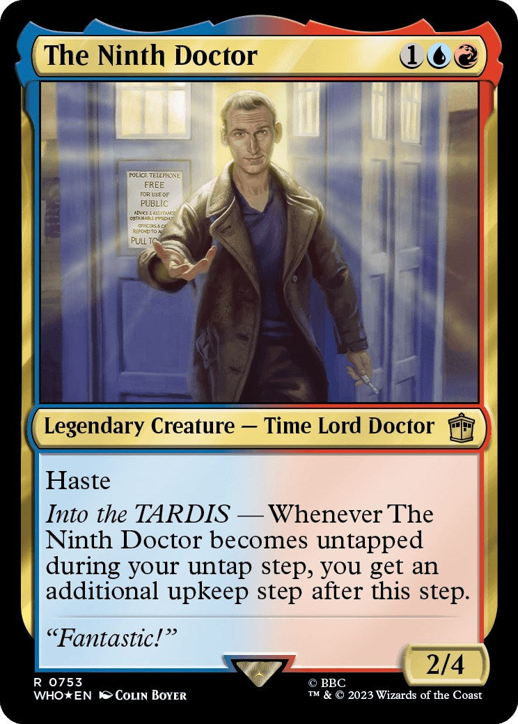 The Ninth Doctor (Surge Foil) [Doctor Who] | Fandemonia Ltd