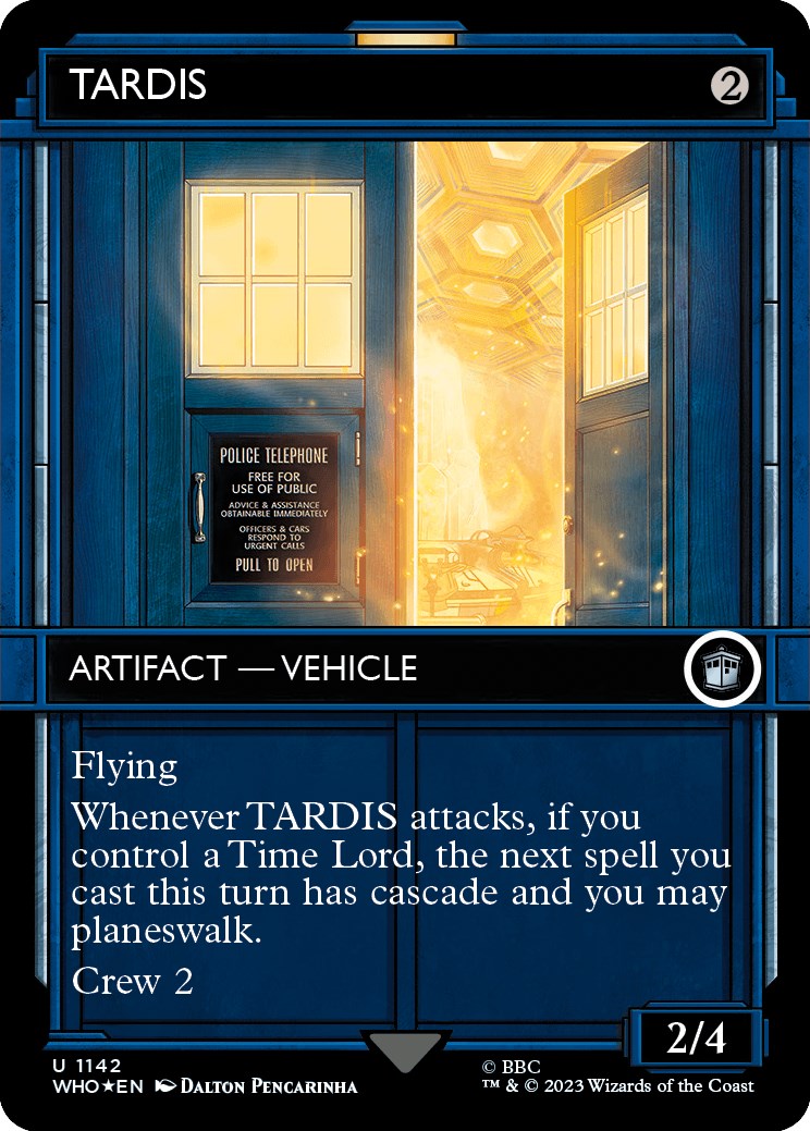 TARDIS (Showcase) (Surge Foil) [Doctor Who] | Fandemonia Ltd