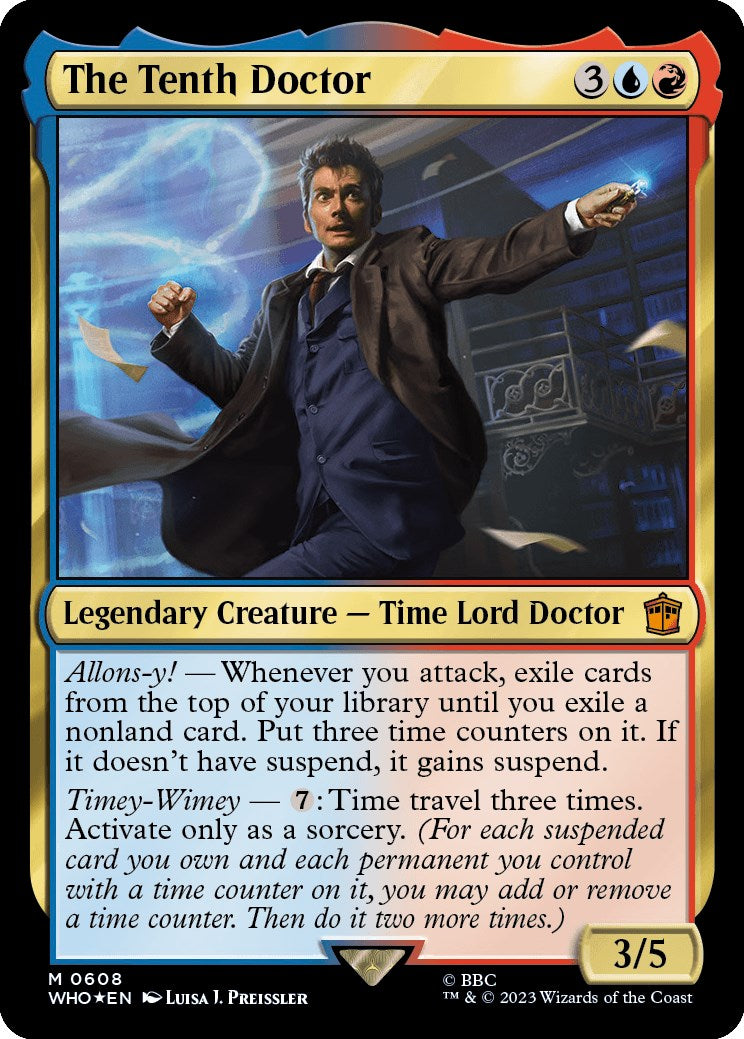 The Tenth Doctor (Surge Foil) [Doctor Who] | Fandemonia Ltd