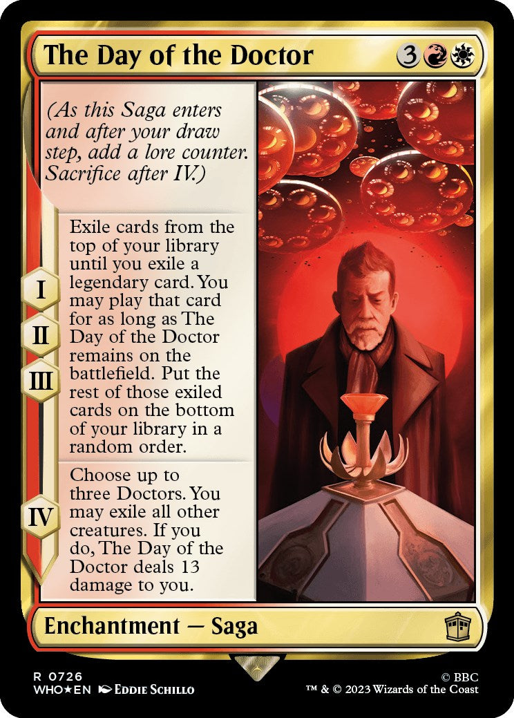 The Day of the Doctor (Surge Foil) [Doctor Who] | Fandemonia Ltd